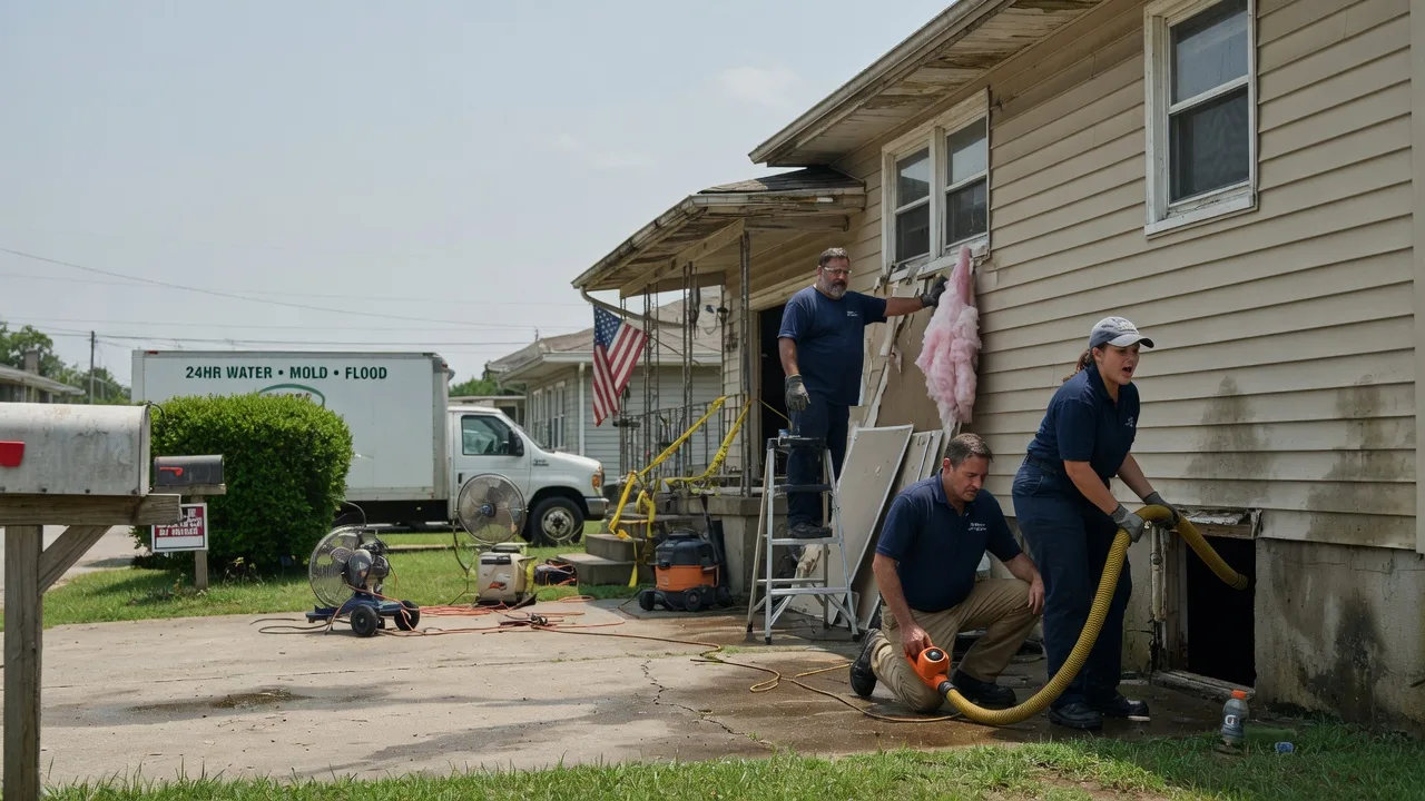 Water Damage Repair in North Dighton, MA near me